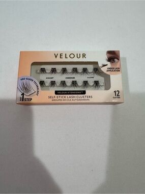 Velour Self-Stick Lash Clusters - Black